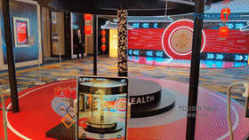 北京大唐財(cái)富員工年會(huì)AR許愿樹互動(dòng)裝置