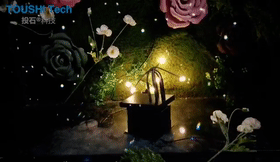 合肥合柴1972園區(qū)螢火蟲燈裝置