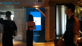 上海歐瓏香水新品發(fā)布會體感二次元拍照系統(tǒng)互動裝置