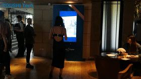 歐瓏香水上海新品發(fā)布會摳像拍照系統(tǒng)互動裝置