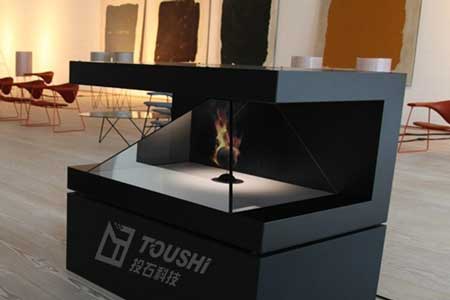 珠江路科技成果展全息投影案例