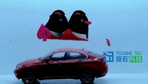 耐克空靈透明箱案例